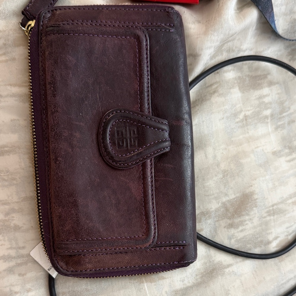 Givenchy Violet Leather Wallet
